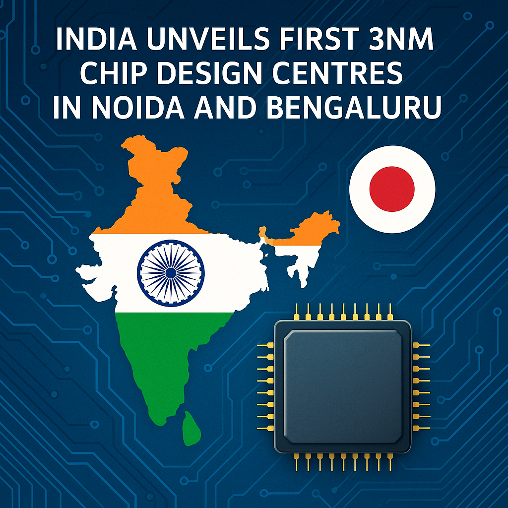 India Launches 3nm Chip Design Centres in Noida & Bengaluru: Sector Analysis & Beneficiary Stocks